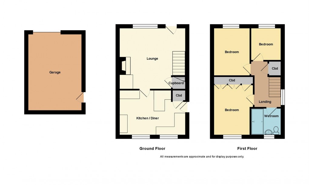 Floorplan for Old Roselyon Road, St. Blazey, Par