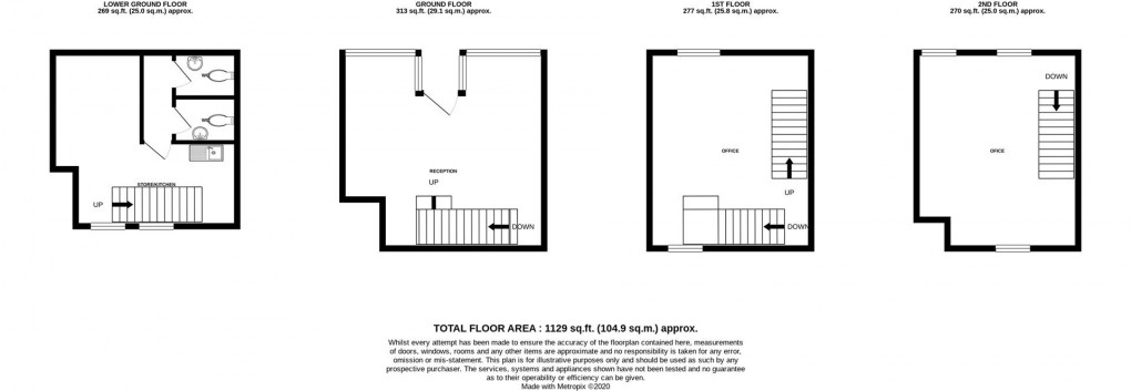 Floorplan for Fore Street, St. Austell