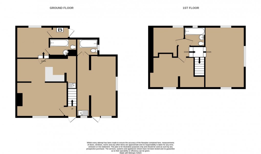 Floorplan for Grosvenor Place, St. Austell