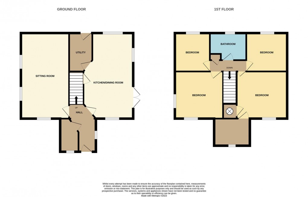 Floorplan for Shippen Walk, St. Austell