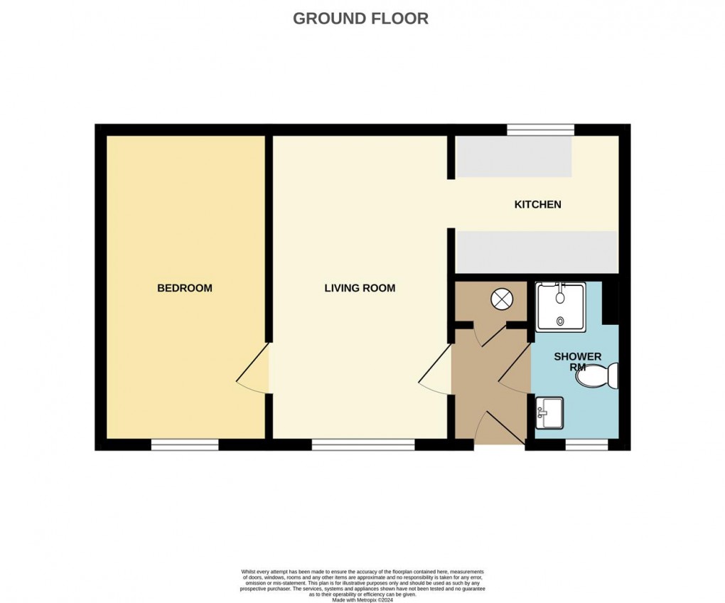 Floorplan for East Hill, St. Austell