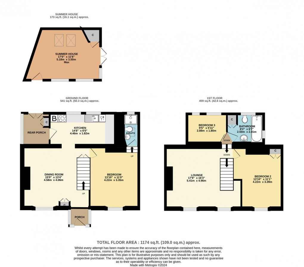 Floorplan for St Saviours Hill, Polruan