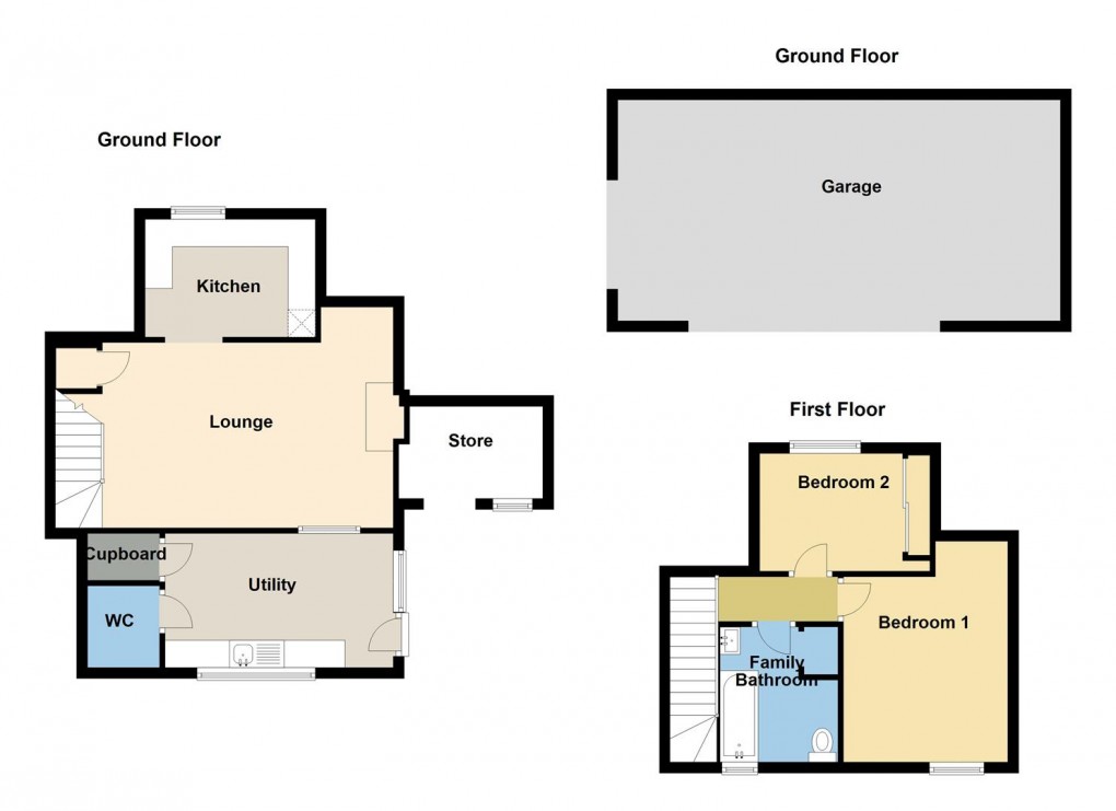 Floorplan for Nanpean, St. Austell