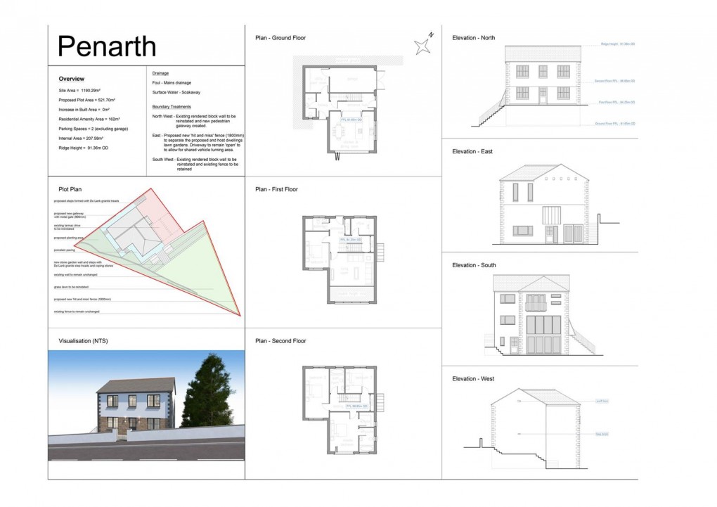 Floorplan for Fore Street, Sticker, St. Austell