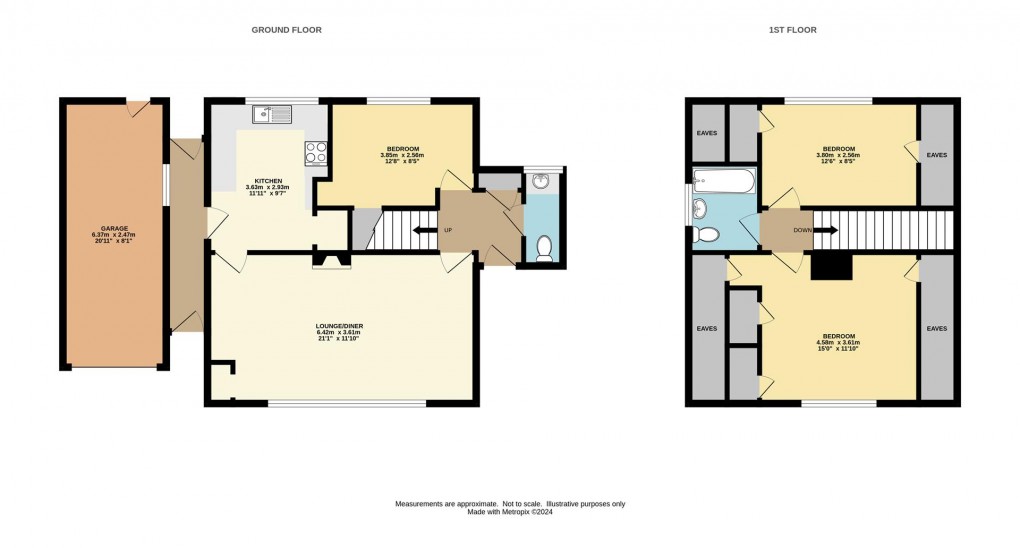 Floorplan for Boconnoc Road, St. Austell
