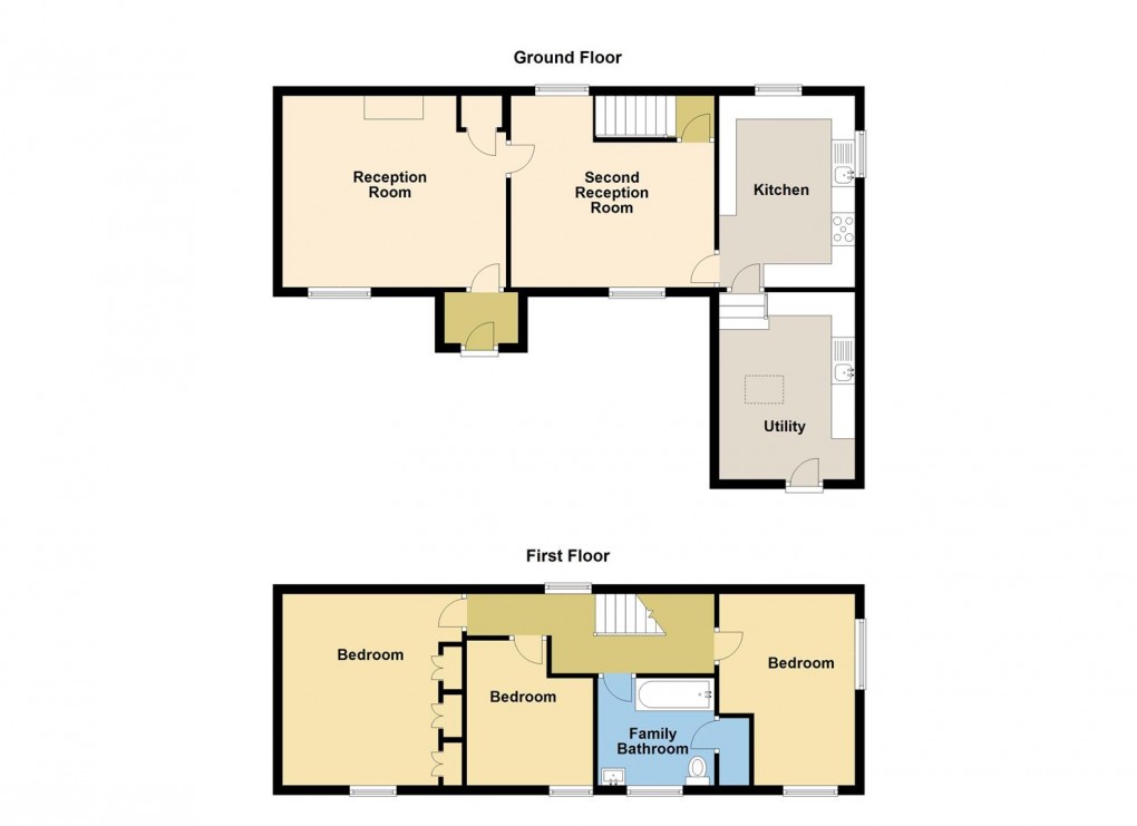 Floorplan for Charlestown Road, St. Austell