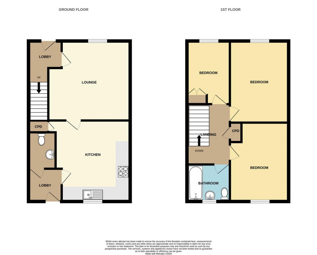 Floorplan for Helleborine Grove, Higher Trewhiddle, St Austell