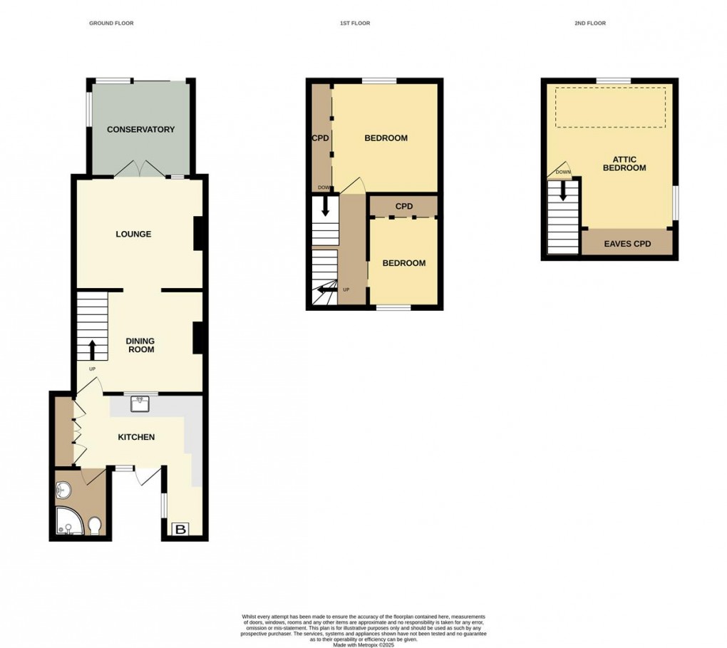 Floorplan for Treverbyn Road, St. Austell