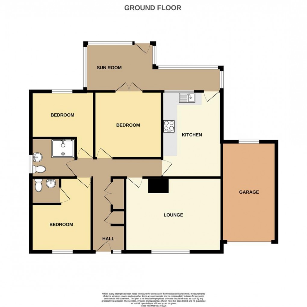 Floorplan for Gannet Drive, St. Austell