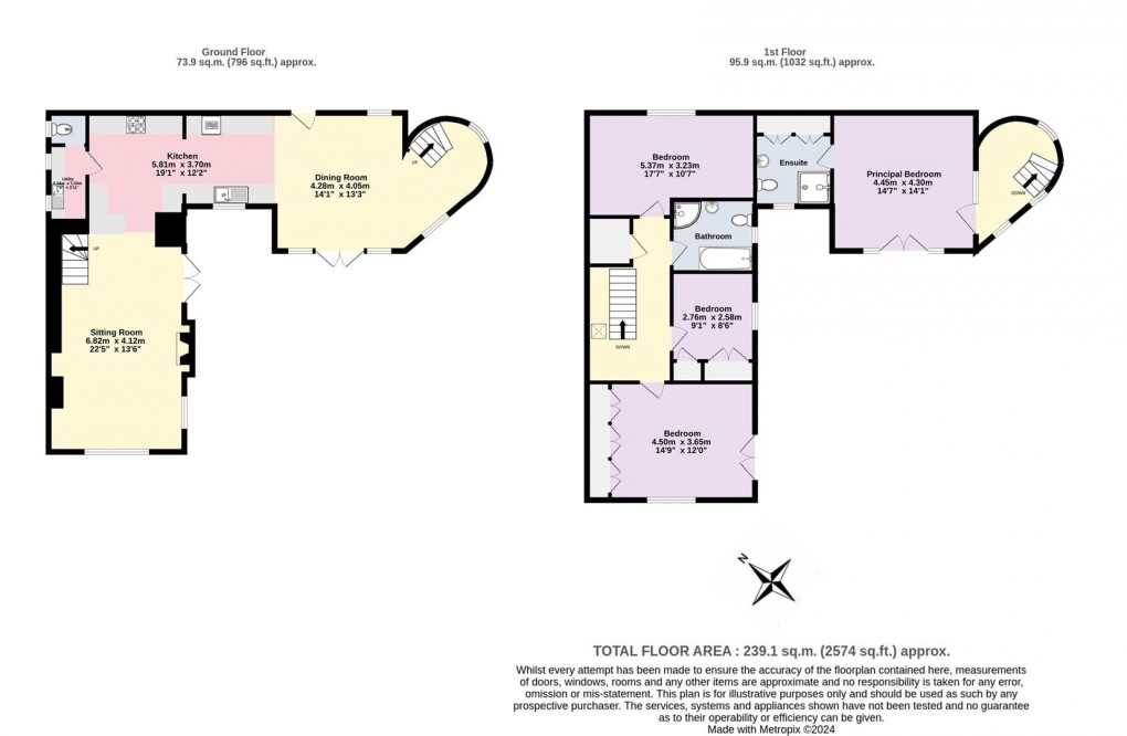 Floorplan for Cliff, Nr Lerryn, PL22