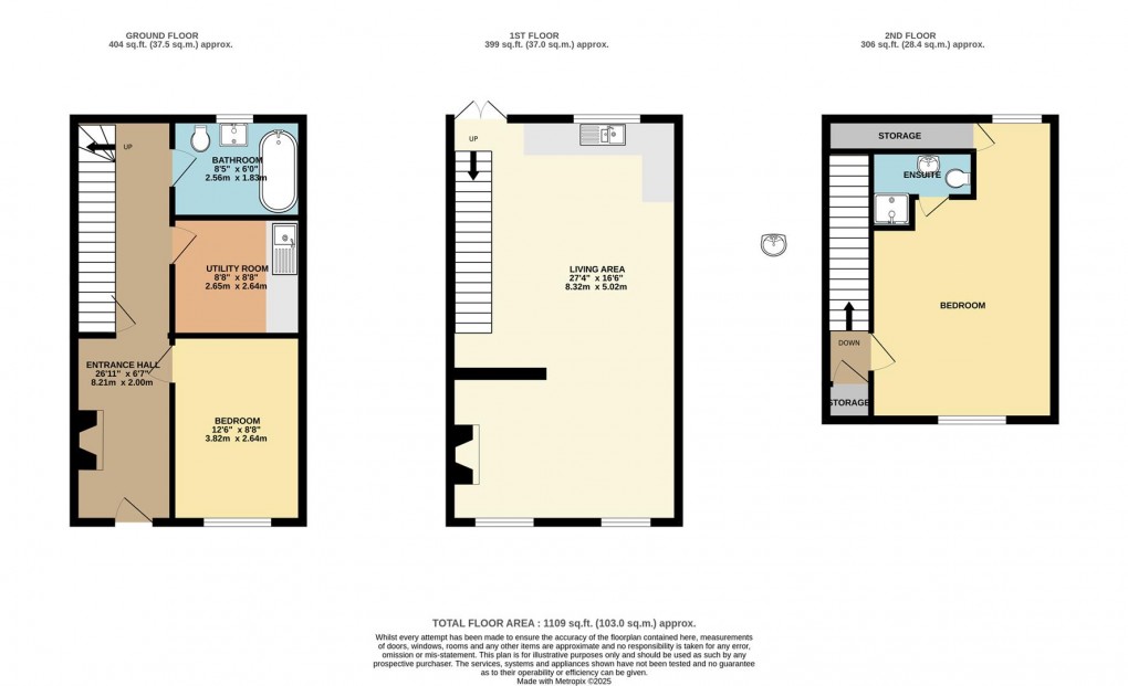 Floorplan for Station Road, Fowey