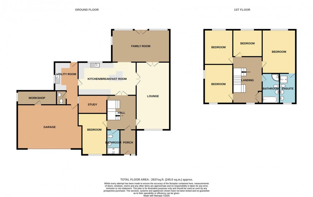 Floorplan for Trevarrick Road, St. Austell
