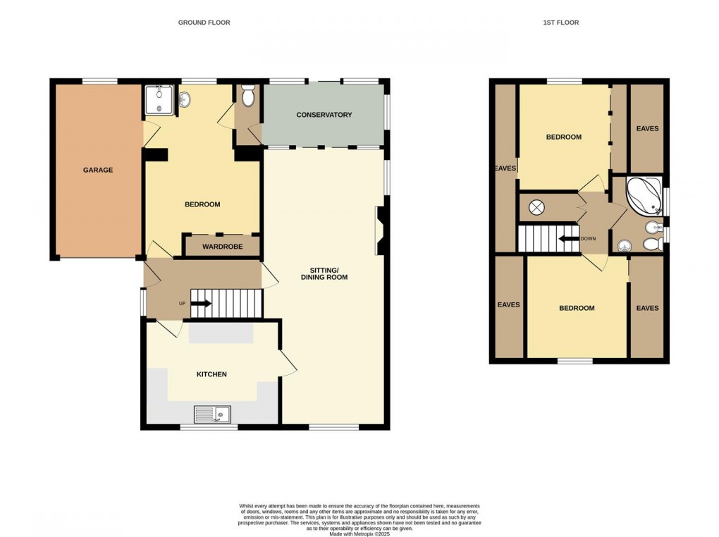 Floorplan for Tremena Gardens, St Austell