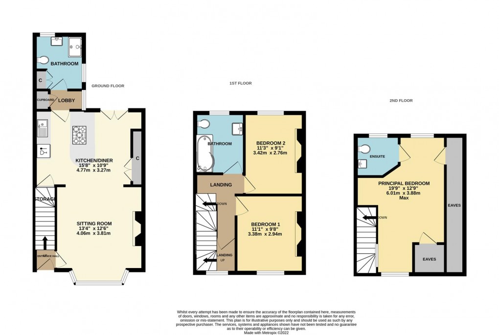 Floorplan for Lostwithiel Street, Fowey