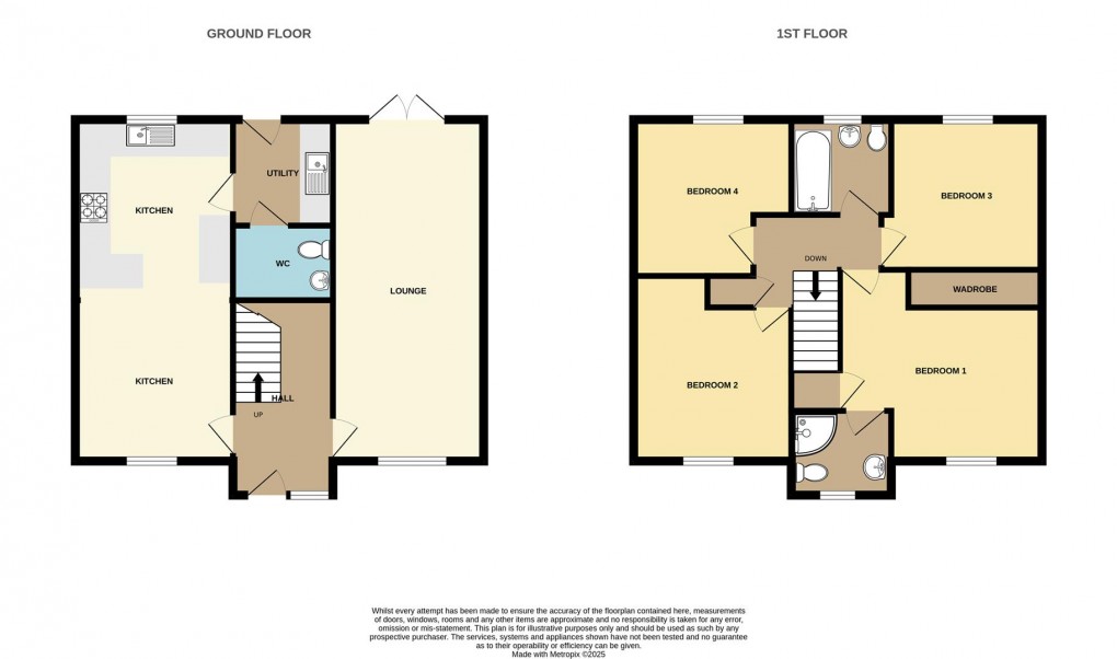 Floorplan for Ley Close, St. Austell