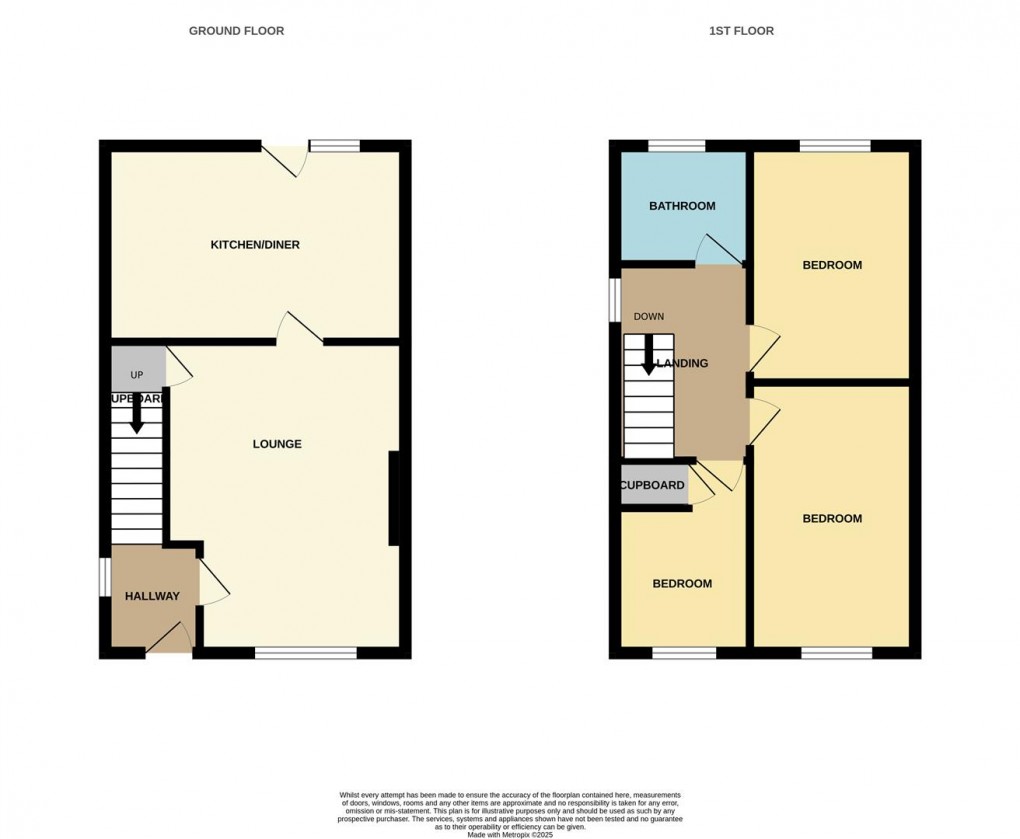 Floorplan for Longpark Way, St. Austell