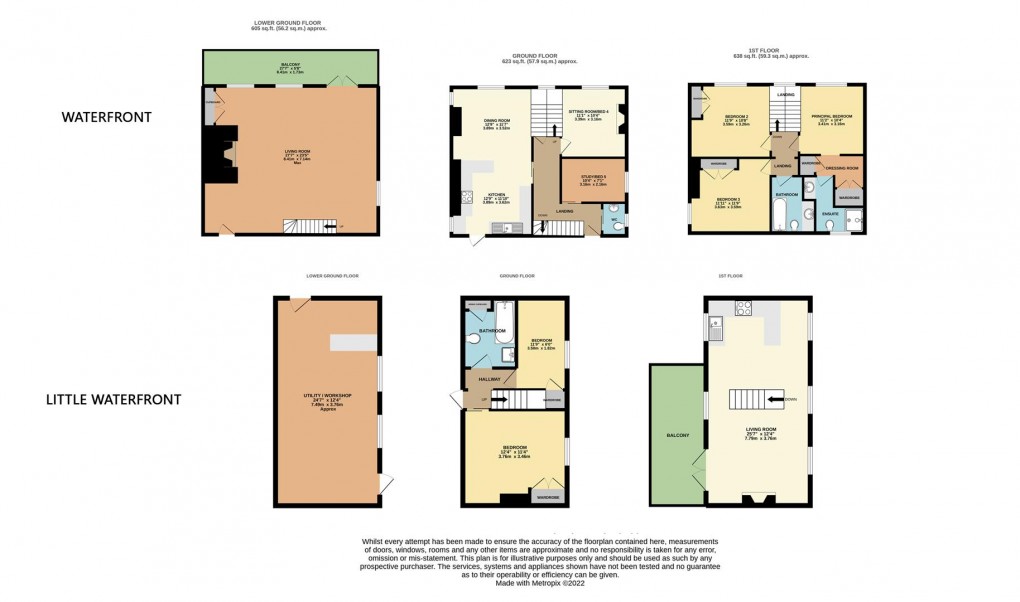 Floorplan for West Street, Polruan, Fowey
