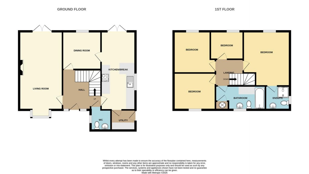 Floorplan for Trelevan Close, St. Austell