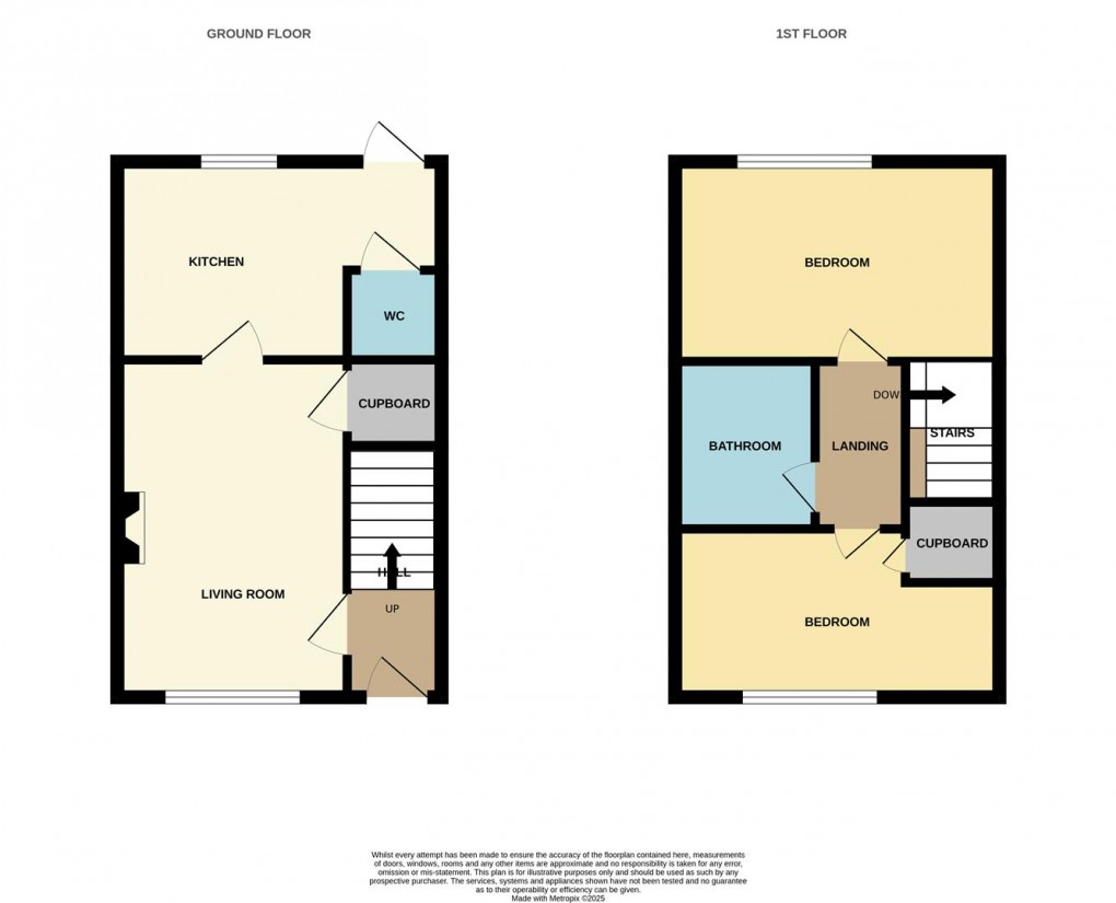 Floorplan for Foundry Drive, Charlestown, St. Austell