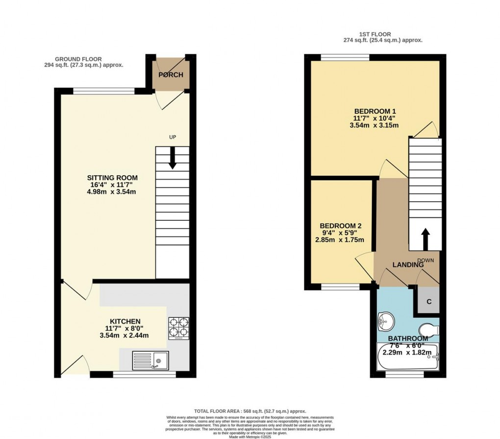 Floorplan for Trevance Park, Tywardreath, Par