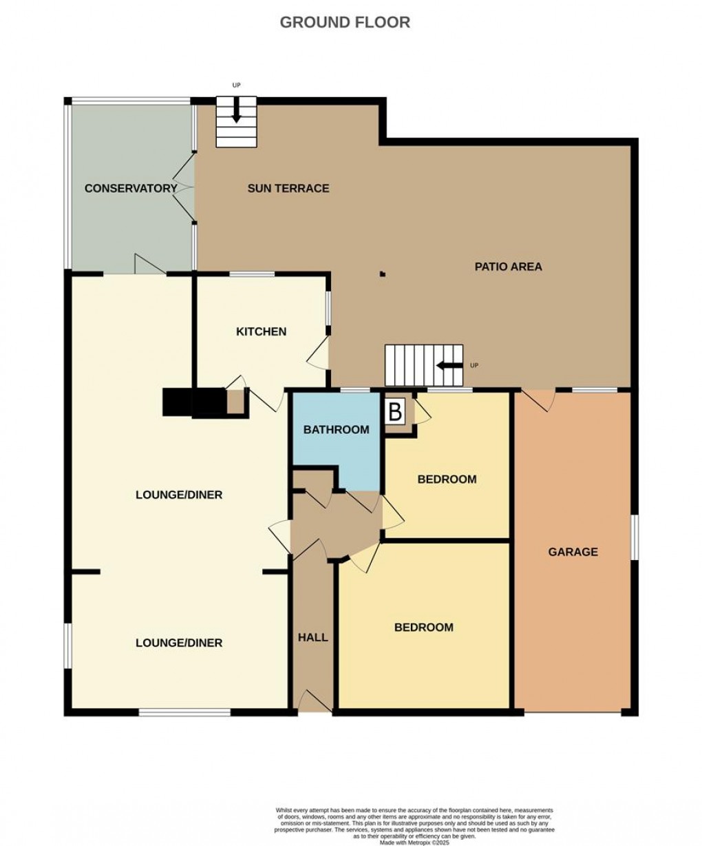 Floorplan for Haddon Way, Carlyon Bay, St. Austell