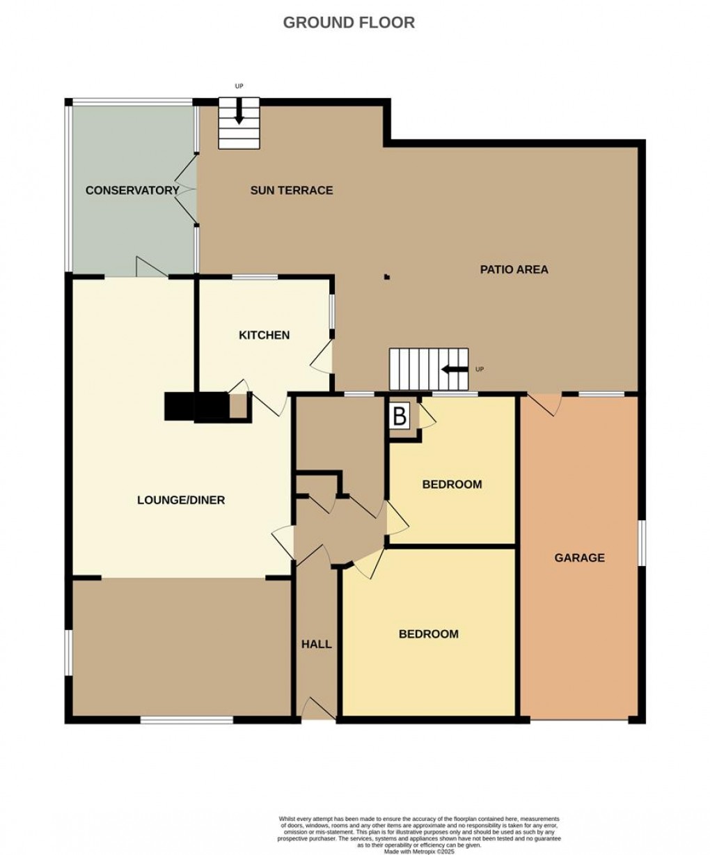 Floorplan for Haddon Way, Carlyon Bay, St. Austell