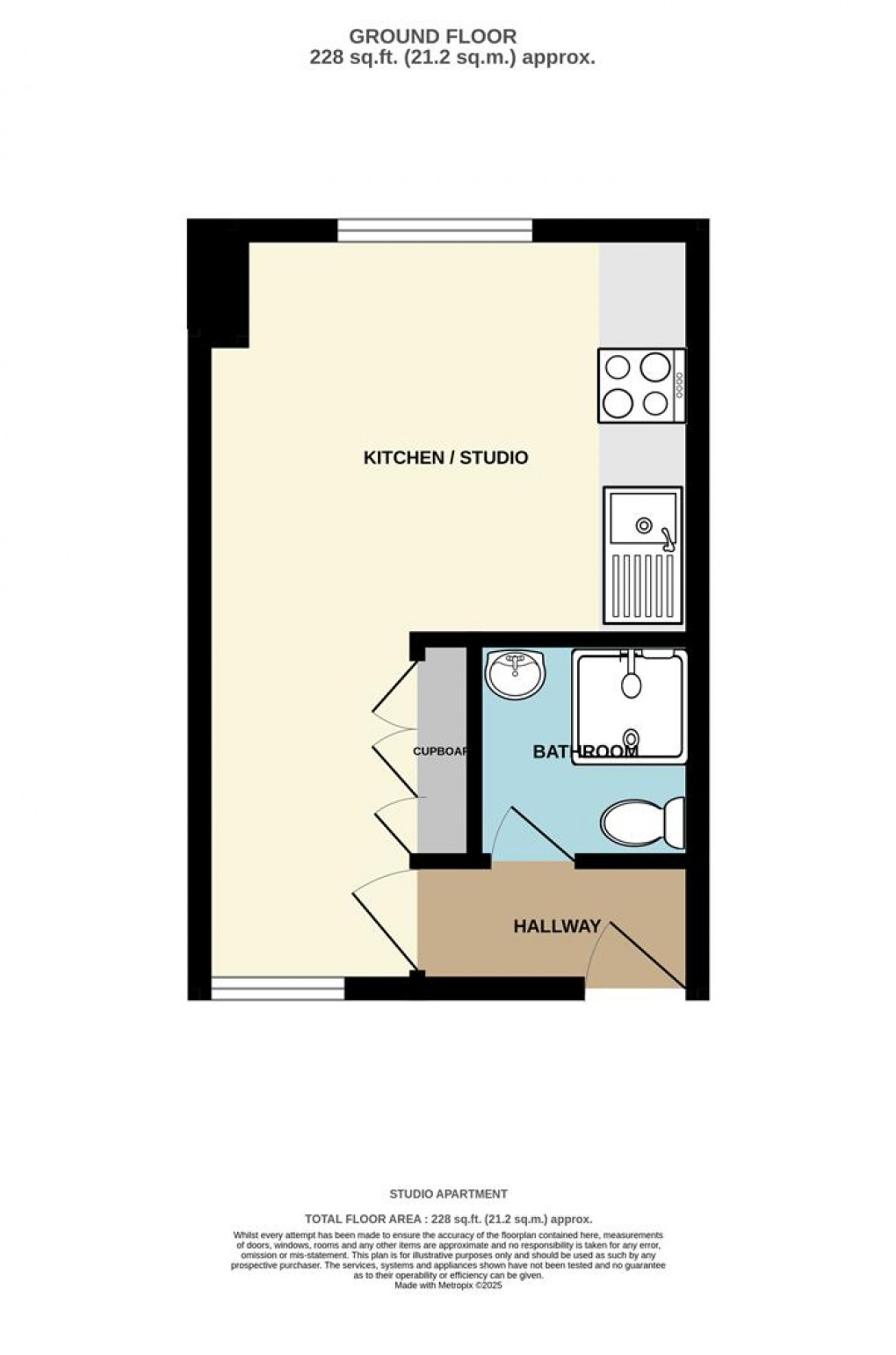 Floorplan for The Quay, Pentewan, St. Austell