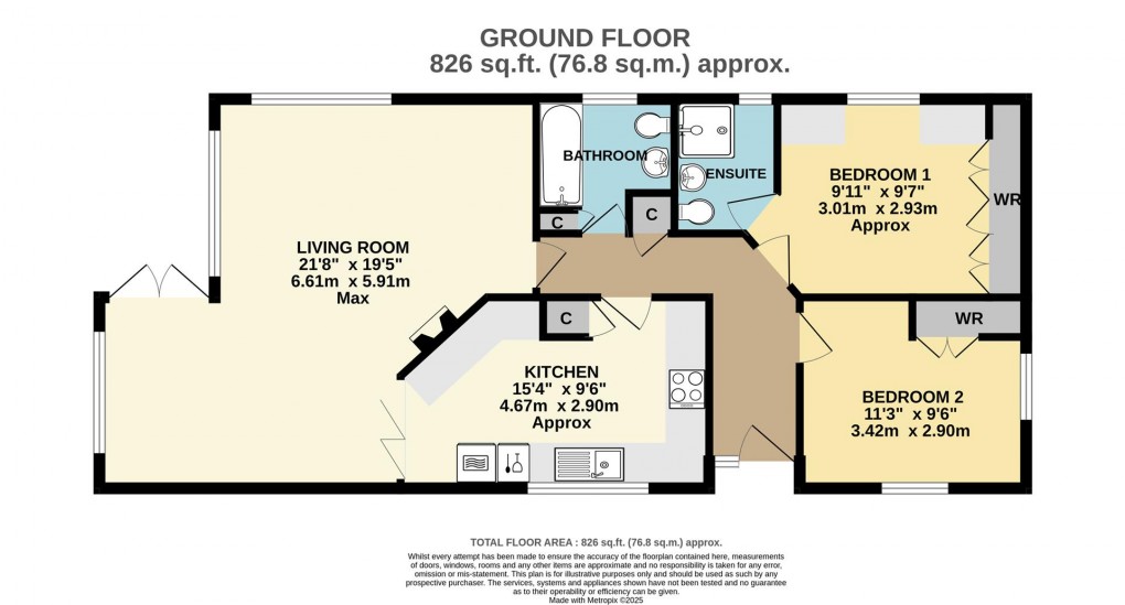 Floorplan for Mountlea Country Park, Mountlea Country Park, Par