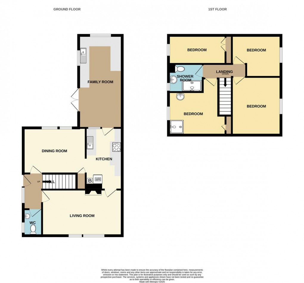 Floorplan for Margaret Avenue, St. Austell