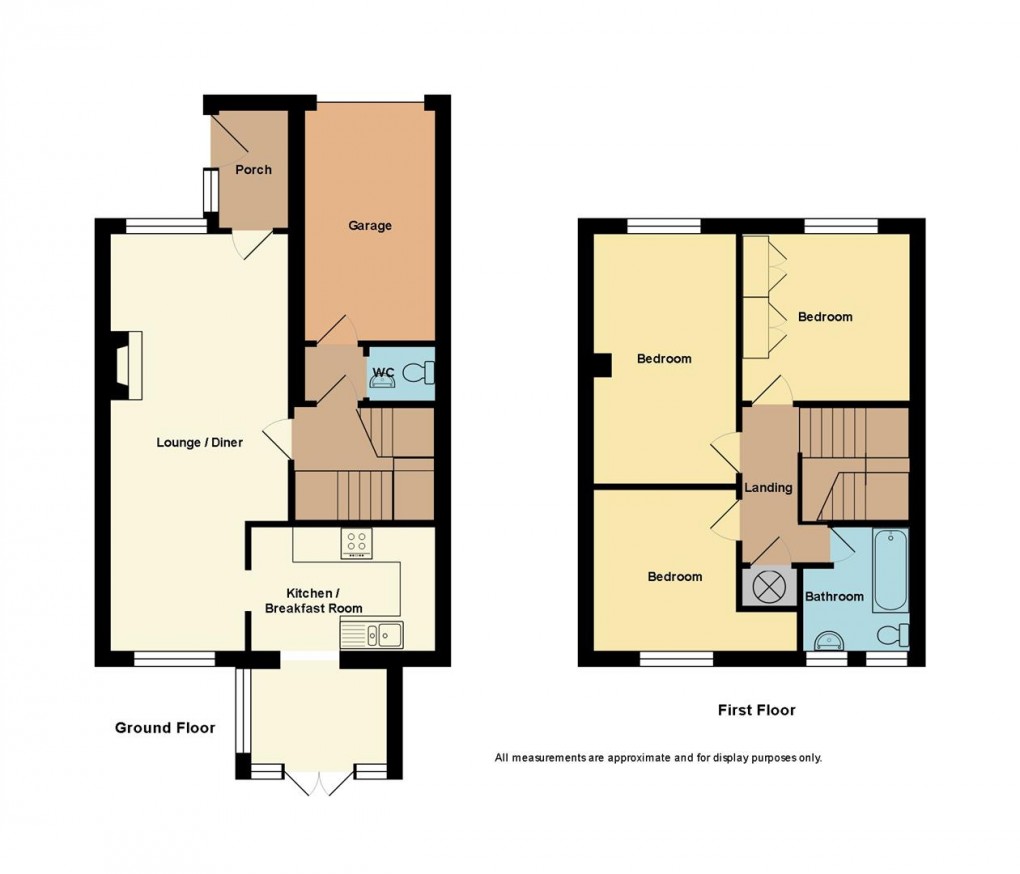 Floorplan for St. Pirans Close, St. Austell