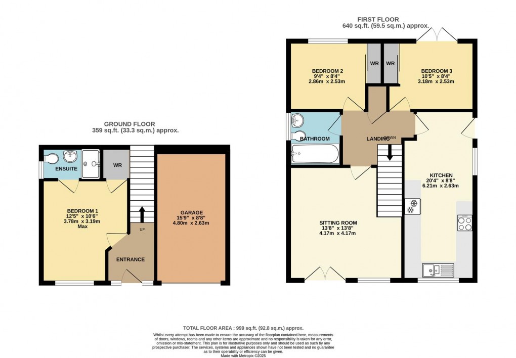 Floorplan for Du Maurier Drive, Fowey