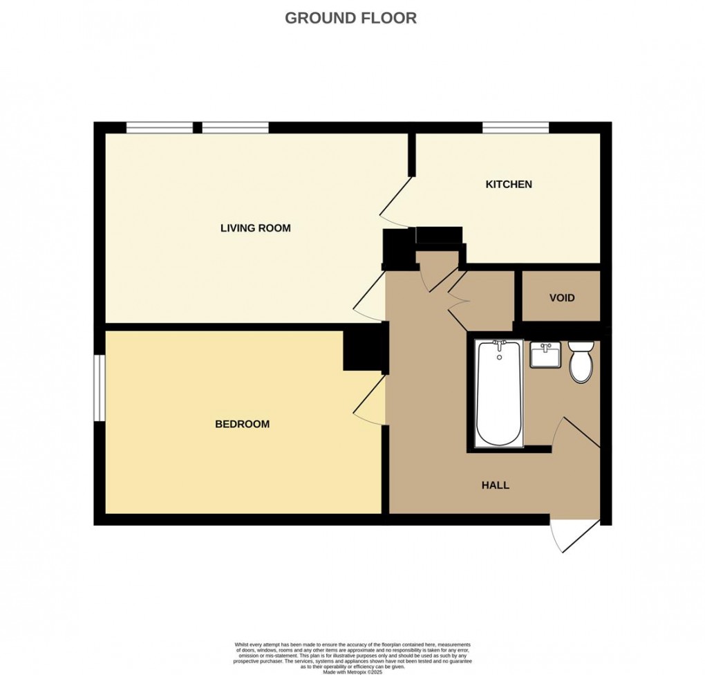 Floorplan for Bridge Road, St. Austell