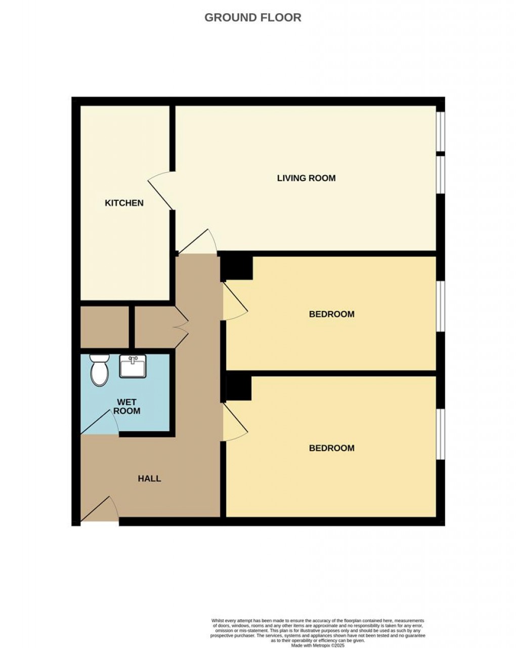 Floorplan for Bridge Road, St. Austell
