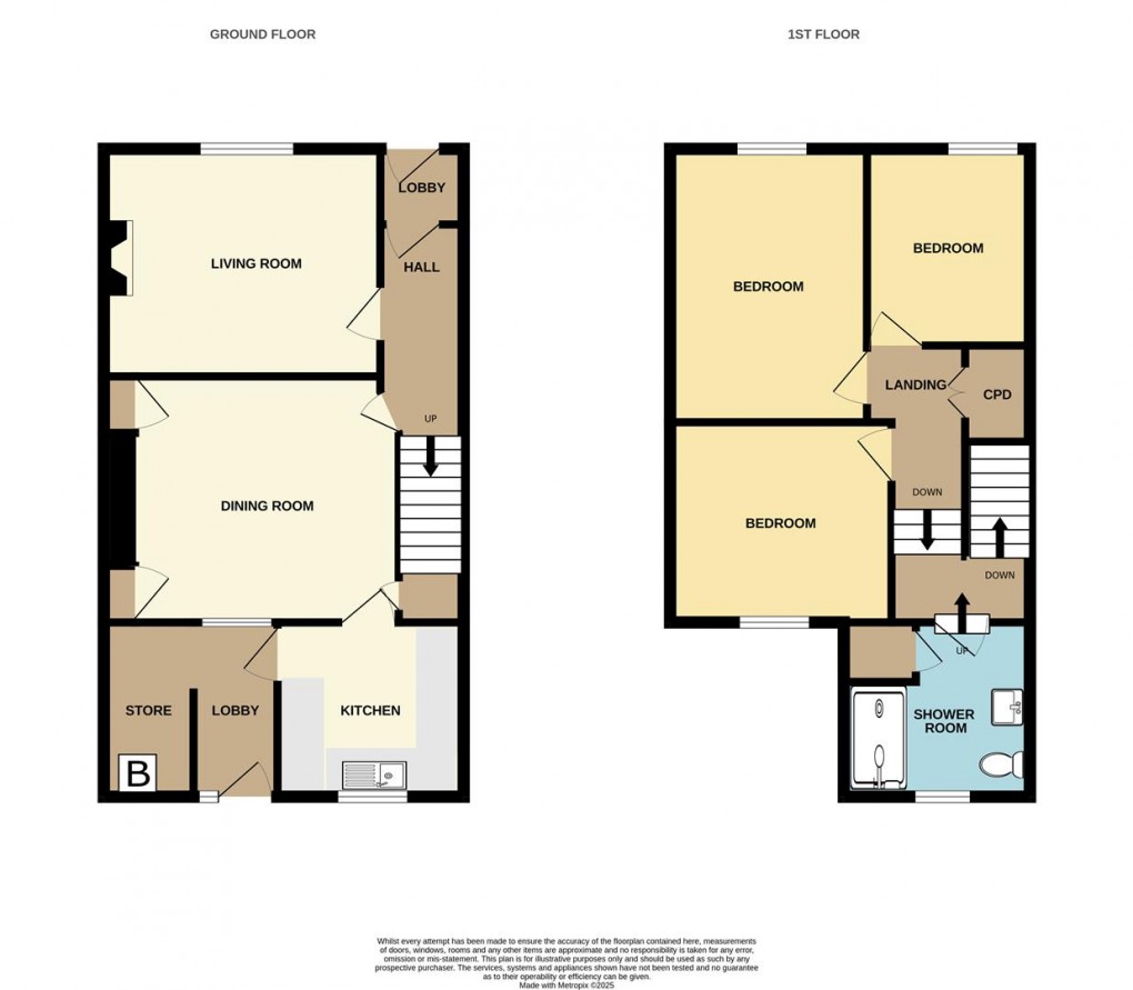 Floorplan for Currian Road, Nanpean, St. Austell