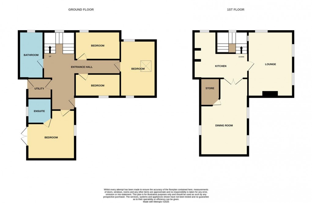Floorplan for Trethurgy, St. Austell