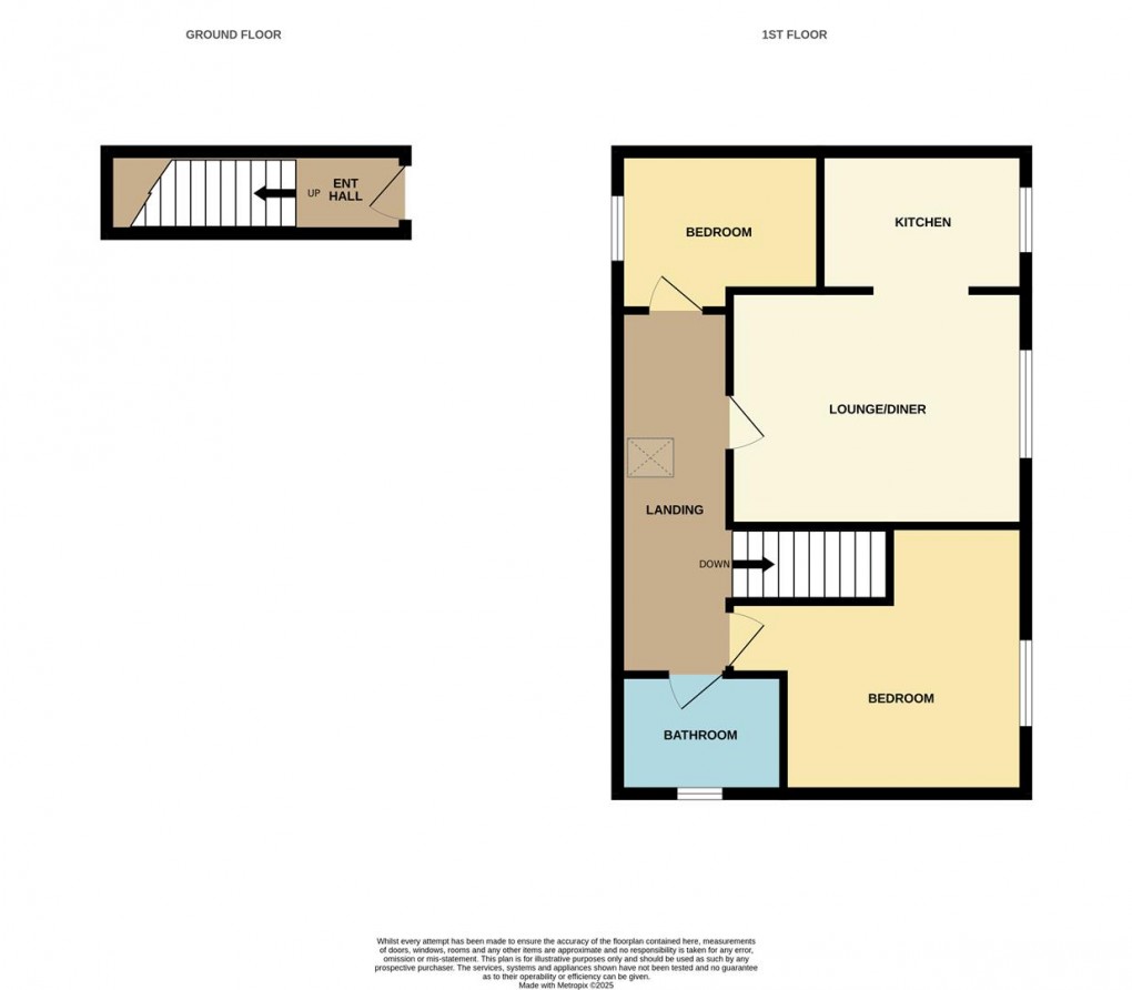 Floorplan for Trevorder Drive, St. Austell