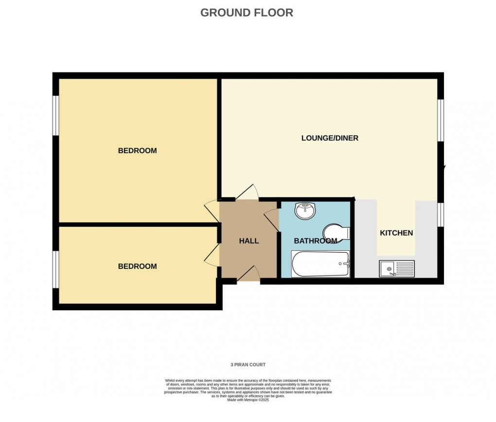 Floorplan for Hope Place, Par