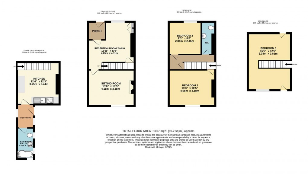 Floorplan for West Street, Polruan
