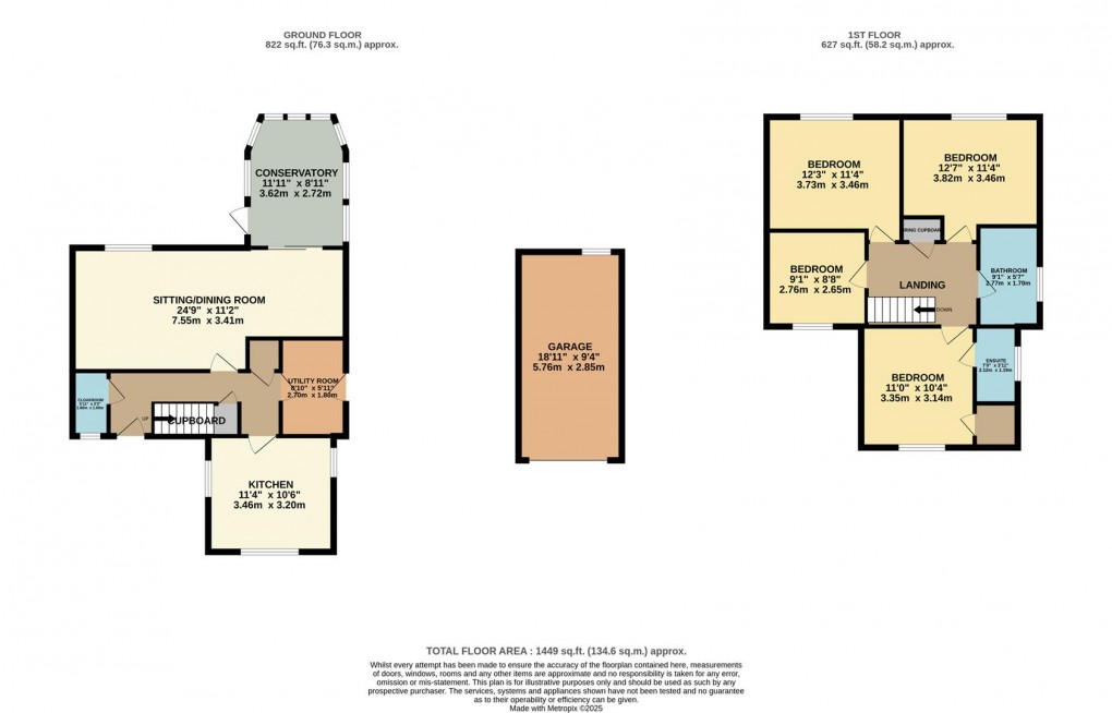 Floorplan for Edgcumbe Green, St. Austell