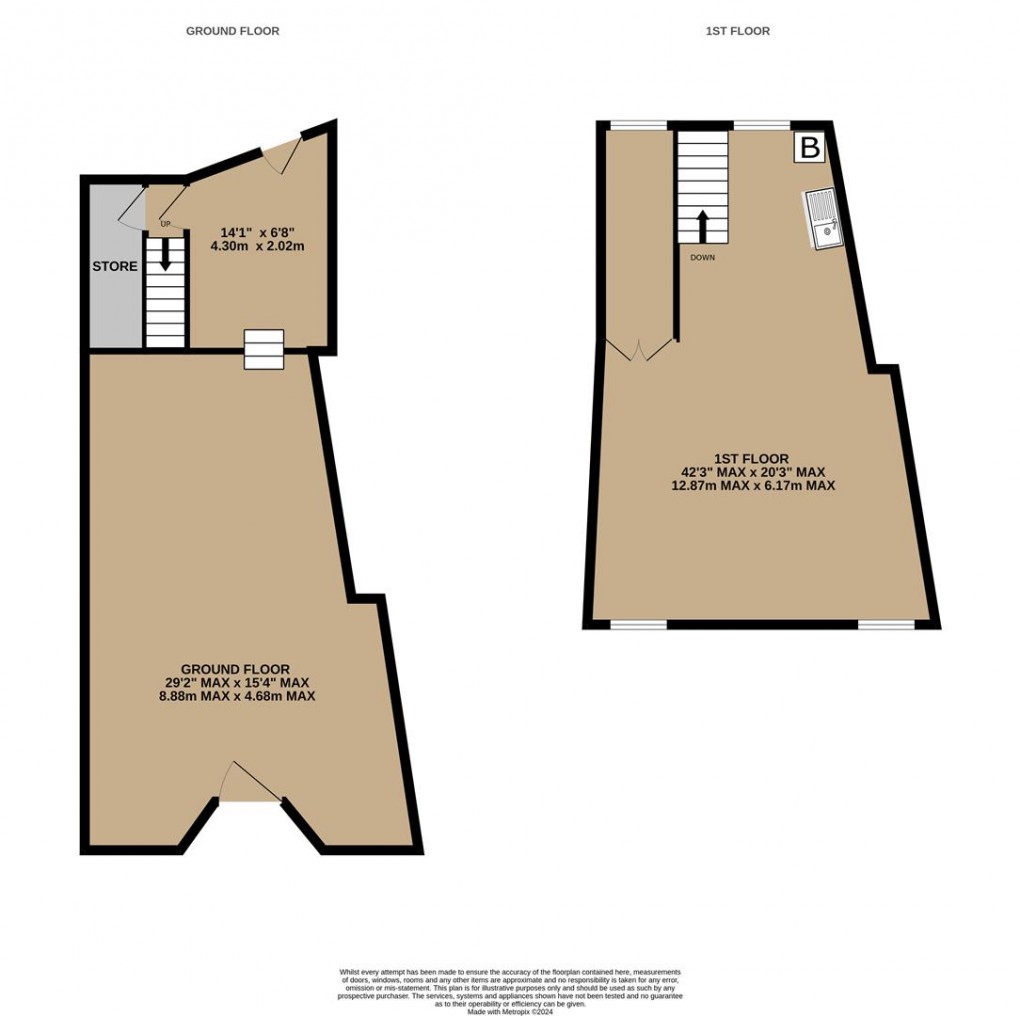 Floorplan for Fore Street, St Austell