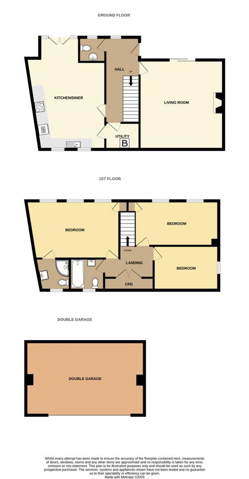 Floorplan for Charlestown Road, St. Austell
