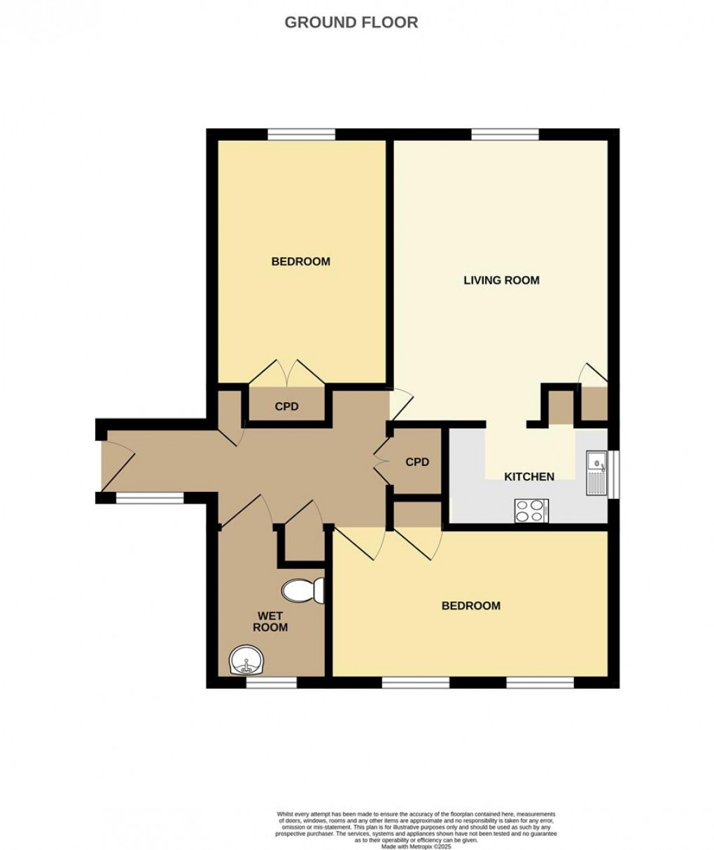 Floorplan for Chisholme Court, St Austell, St. Austell