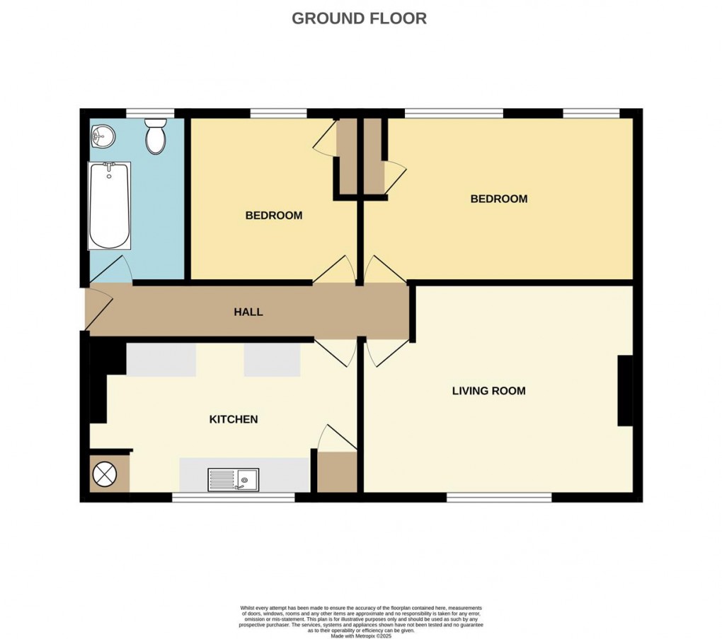 Floorplan for Poltair Court, St. Austell