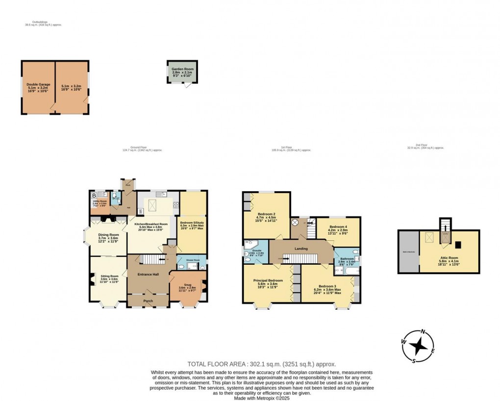 Floorplan for Southpark Road, Tywardreath, Par