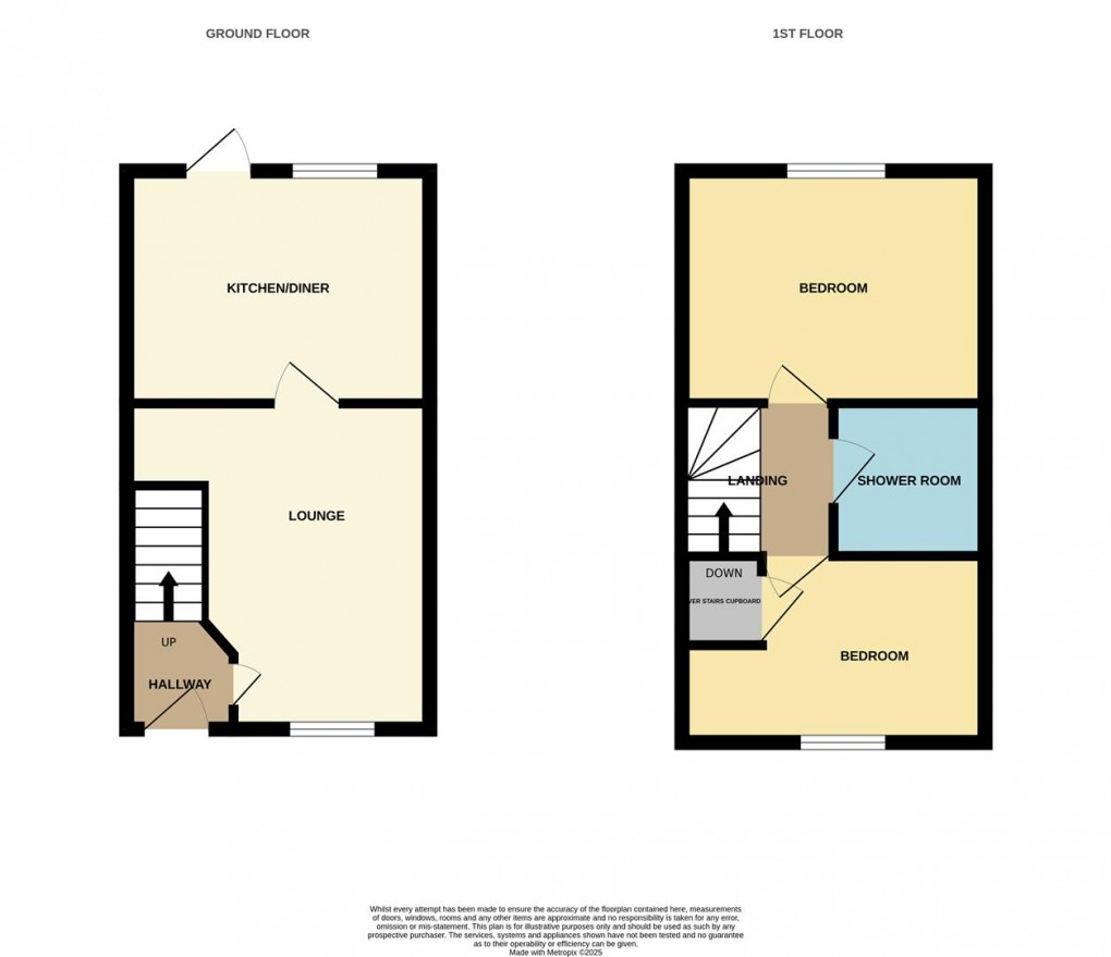 Floorplan for Tregoning Drive, St. Austell