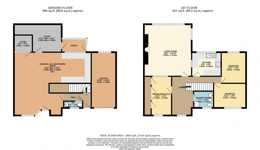Floorplan for Golant, Fowey