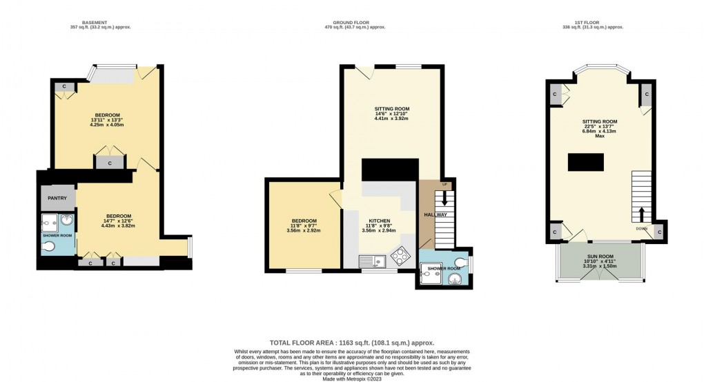 Floorplan for West Street, Polruan, Fowey