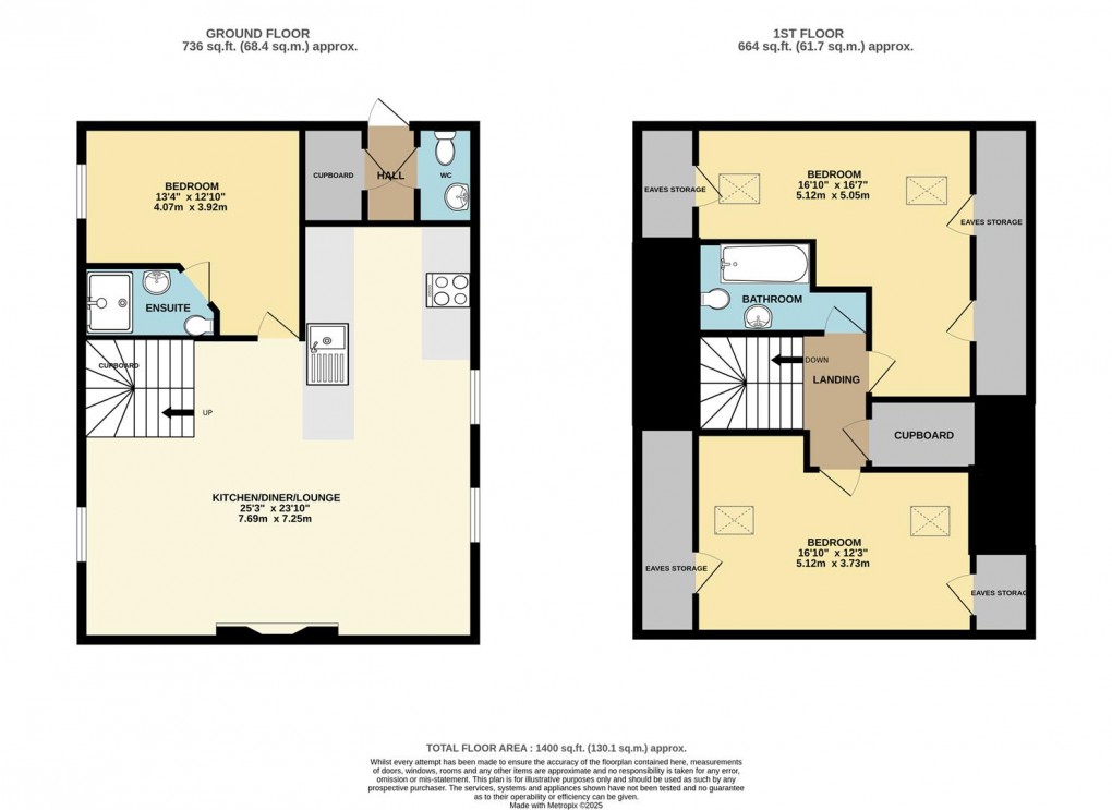 Floorplan for Truro Road, Lanivet