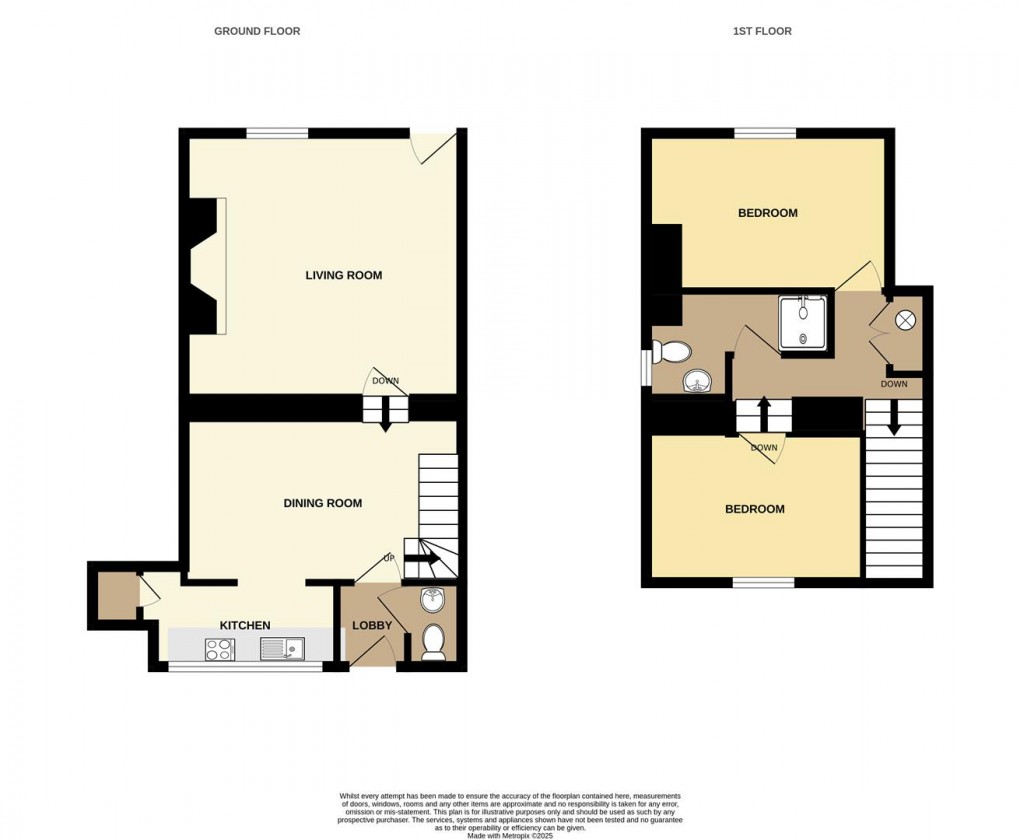 Floorplan for Terras Road, St. Stephen, St. Austell