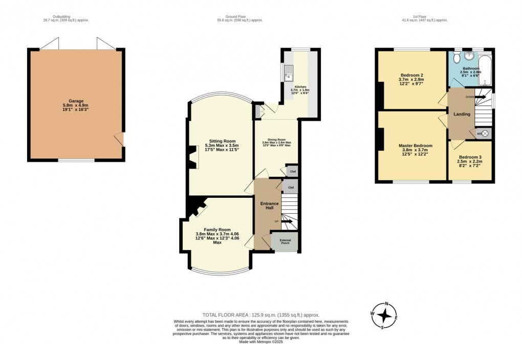 Floorplan for Polvillion Road, Fowey